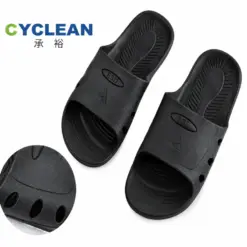 Dép nhựa phòng sạch 6 Lỗ SPU, Chống Tĩnh Điện